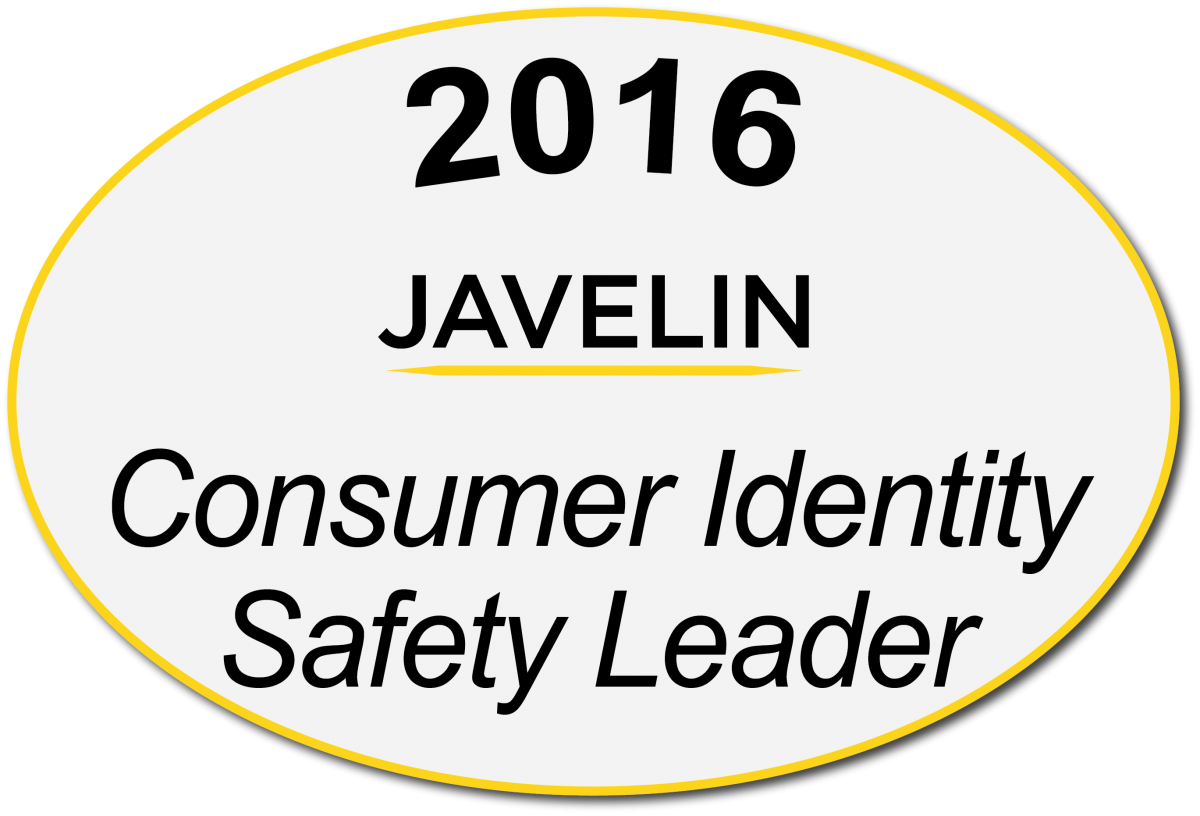 2016 Consumer Identity Safety Leader